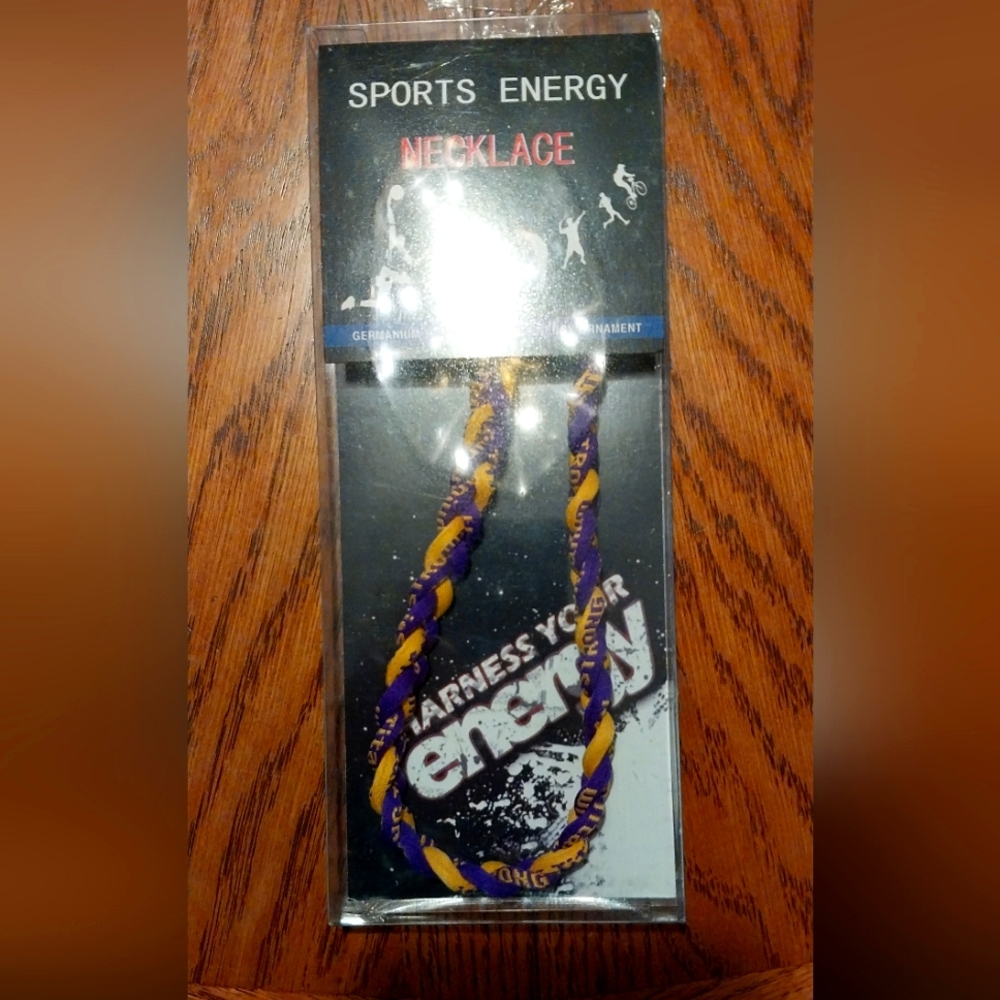 NWT Sports Energy Necklace